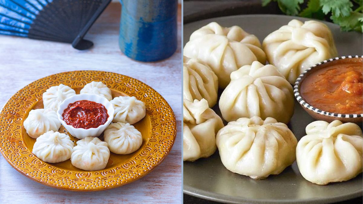 9-Step Recipe for Veg Momos with Spicy Schezwan Sauce
