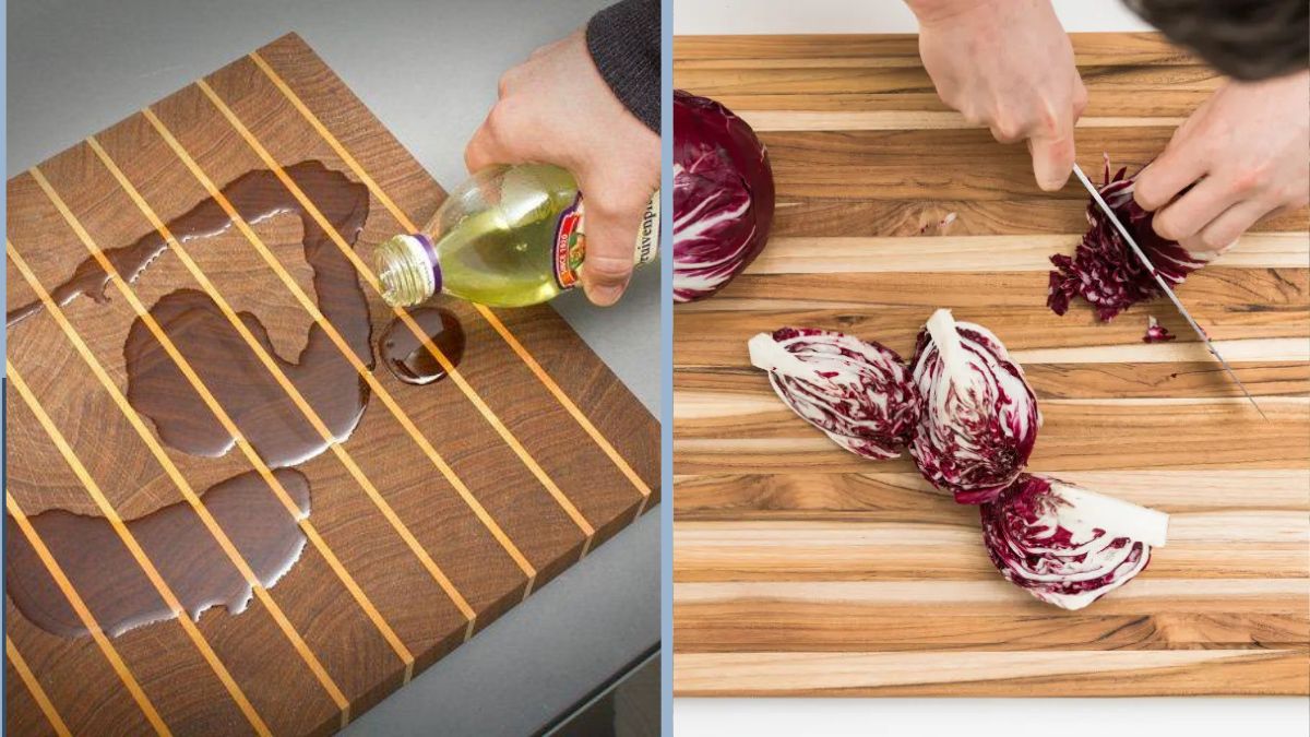 I Rubbed Olive Oil on My Wooden Cutting Board — And It Looks Brand New Again